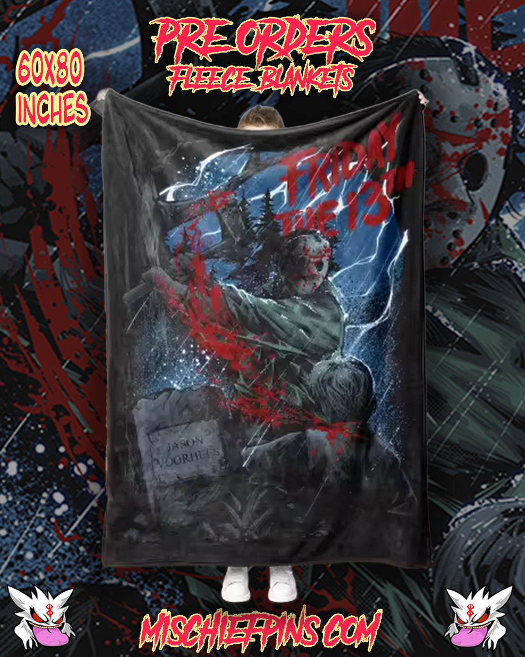 Mischief Blankets 60x80 pre orders