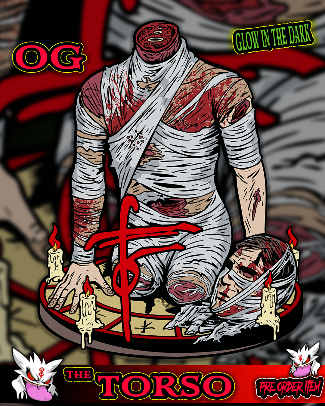 The Torso enamel pin PRE Order