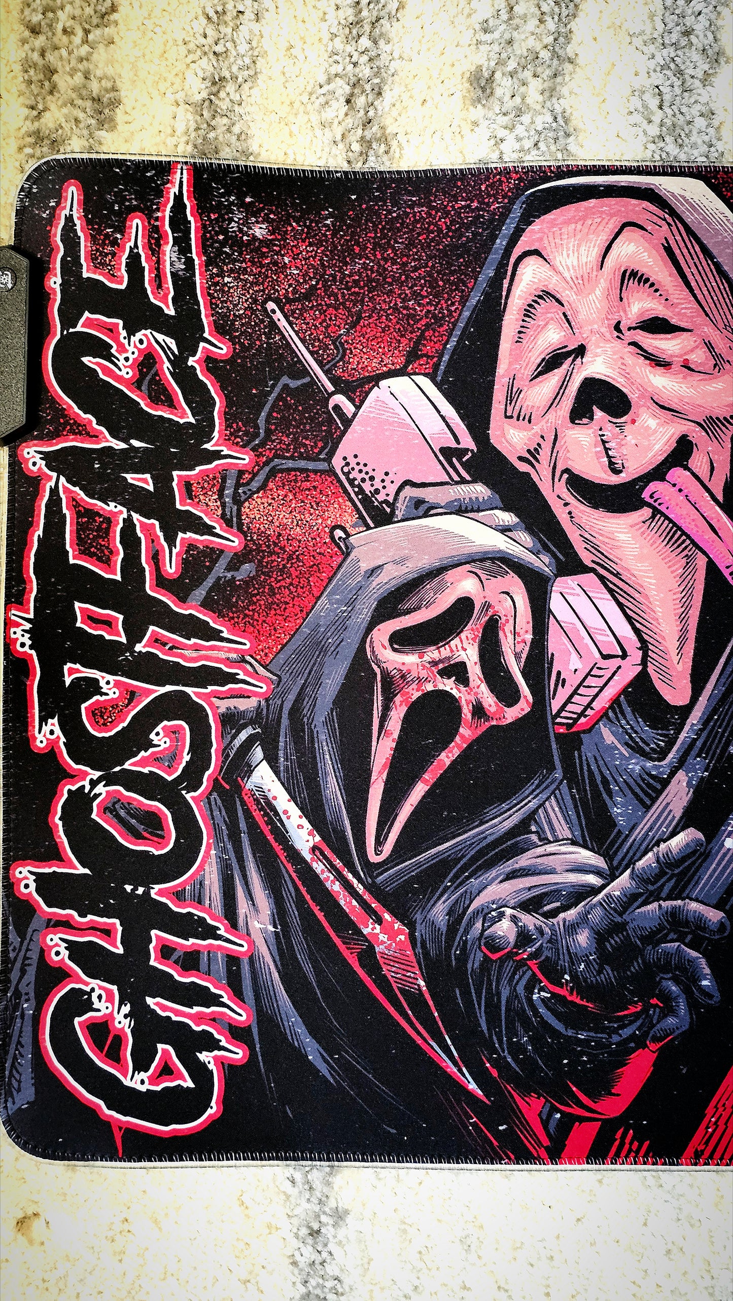 Ghost Slashers XXL LED Deskmat