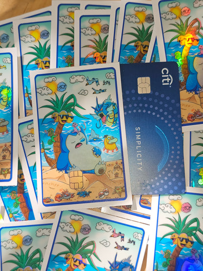 Sleeping Lax Credit card Skin