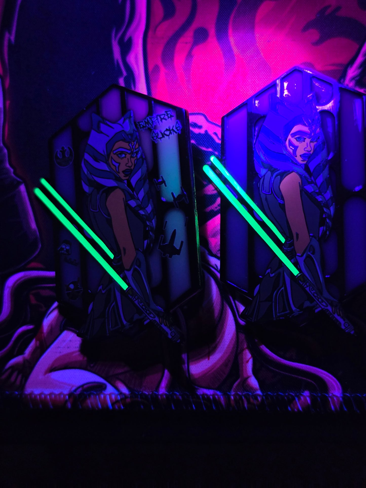Ms Jedi Tano Enamel Pin