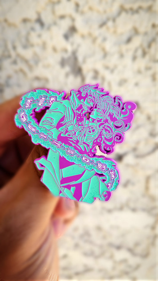 GAM & ROG True Love enamel pin
