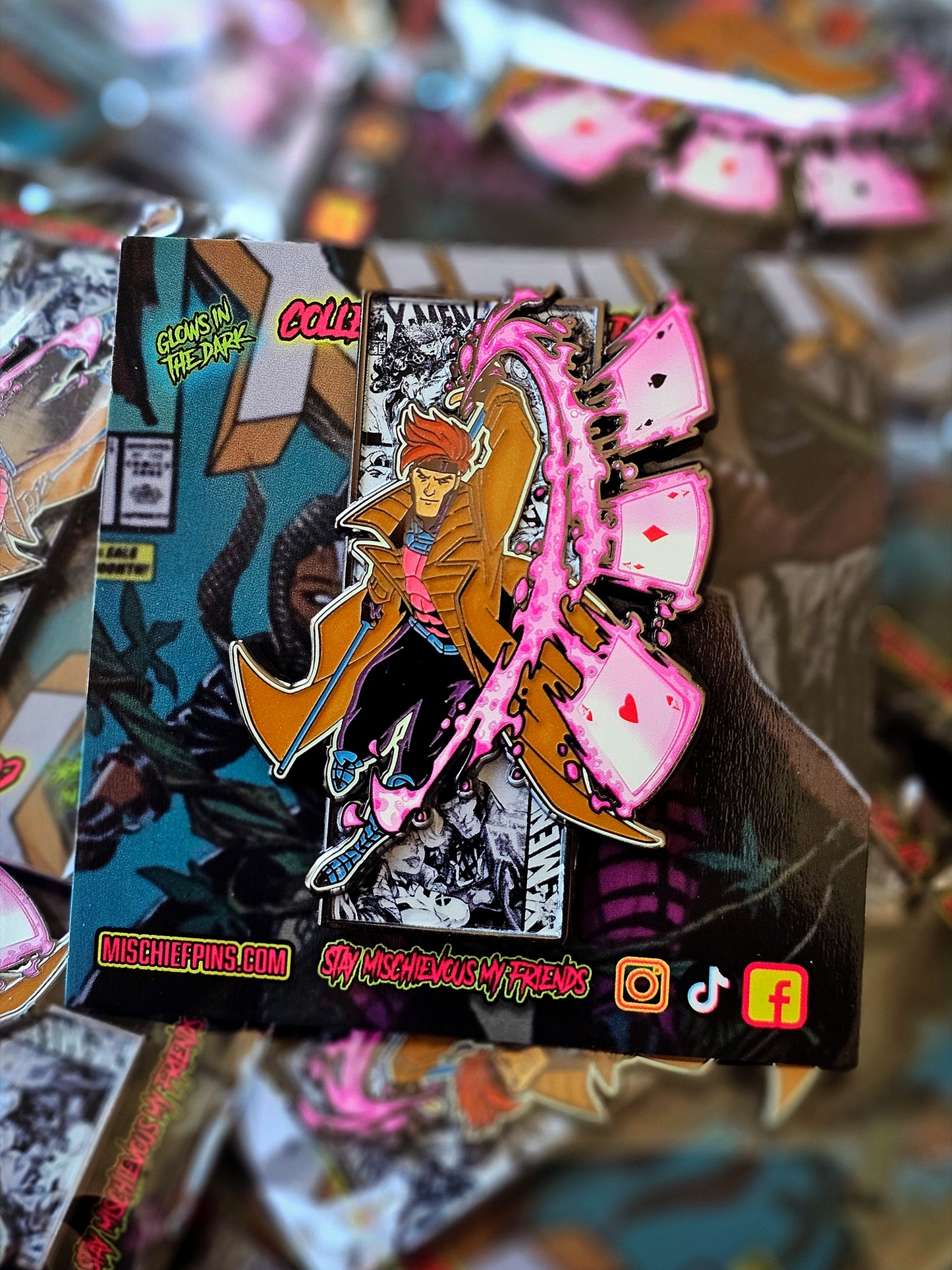 MON AMI Enamel Pin
