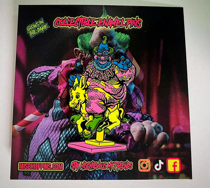 Yeehaw Clown Enamel pin