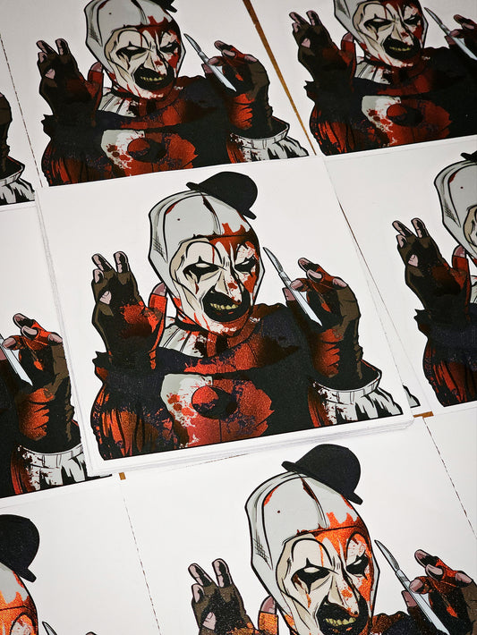 Art The Clown Sticker