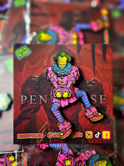 Dancing clown Enamel Pin