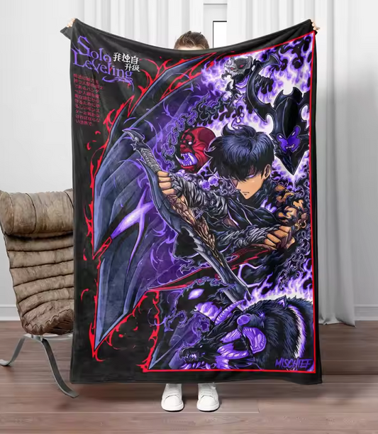 Mischief Solo Fleece Blanket