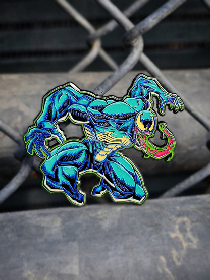 Symbiote Aliens Enamel Pin