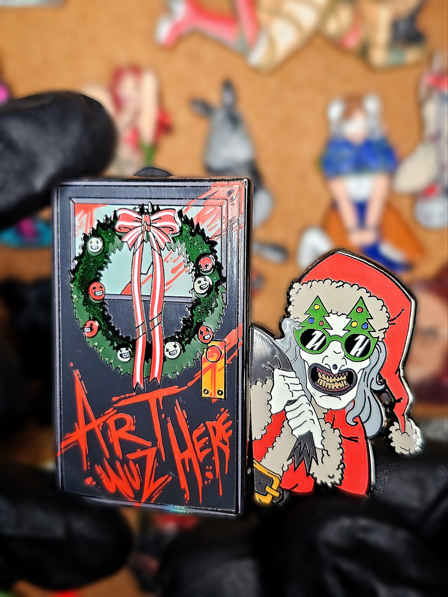 Jolly Saint Art Enamel Pin