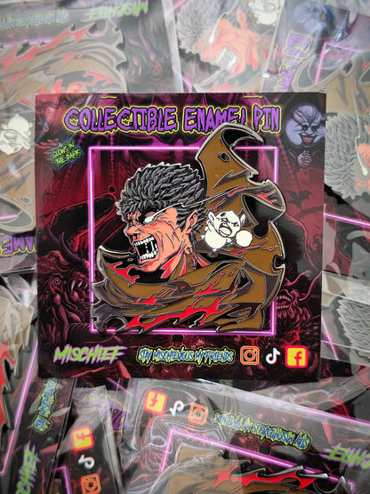 THE STRUGGLER ENAMEL PIN