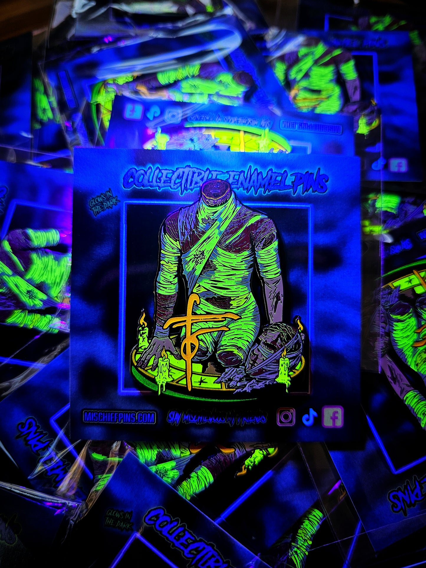 The Torso enamel pin