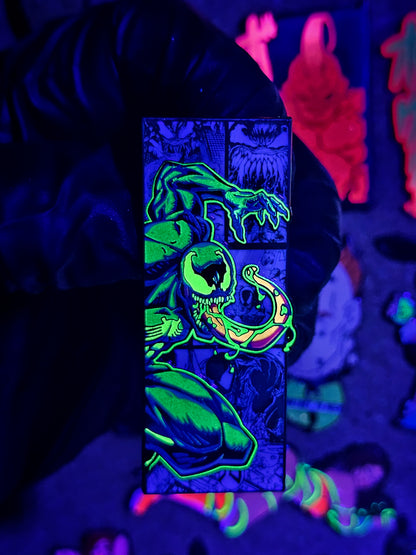 Symbiote Comic strip Enamel Pins