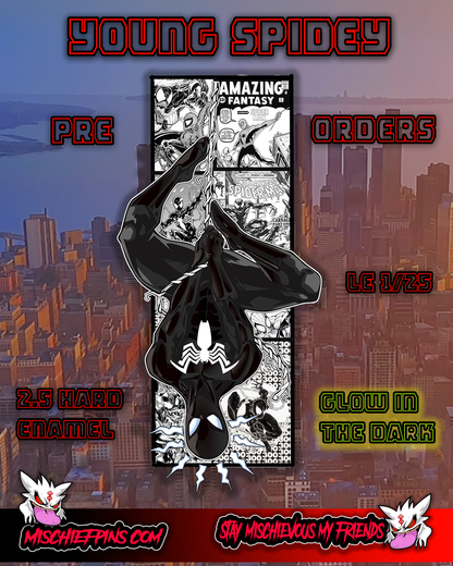 Young Spidey Enamel Pin PRE ORDERS