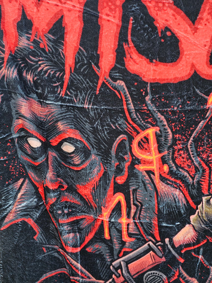 Evil 👁 Ash Fleece blanket