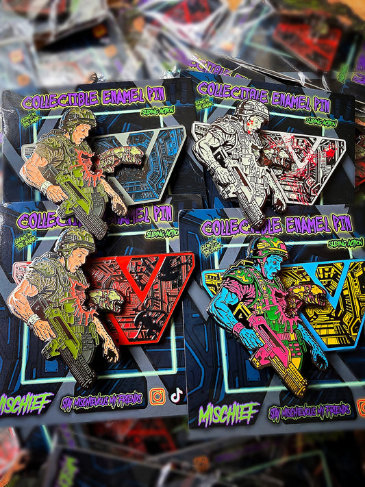 Chest Lover Enamel Pin