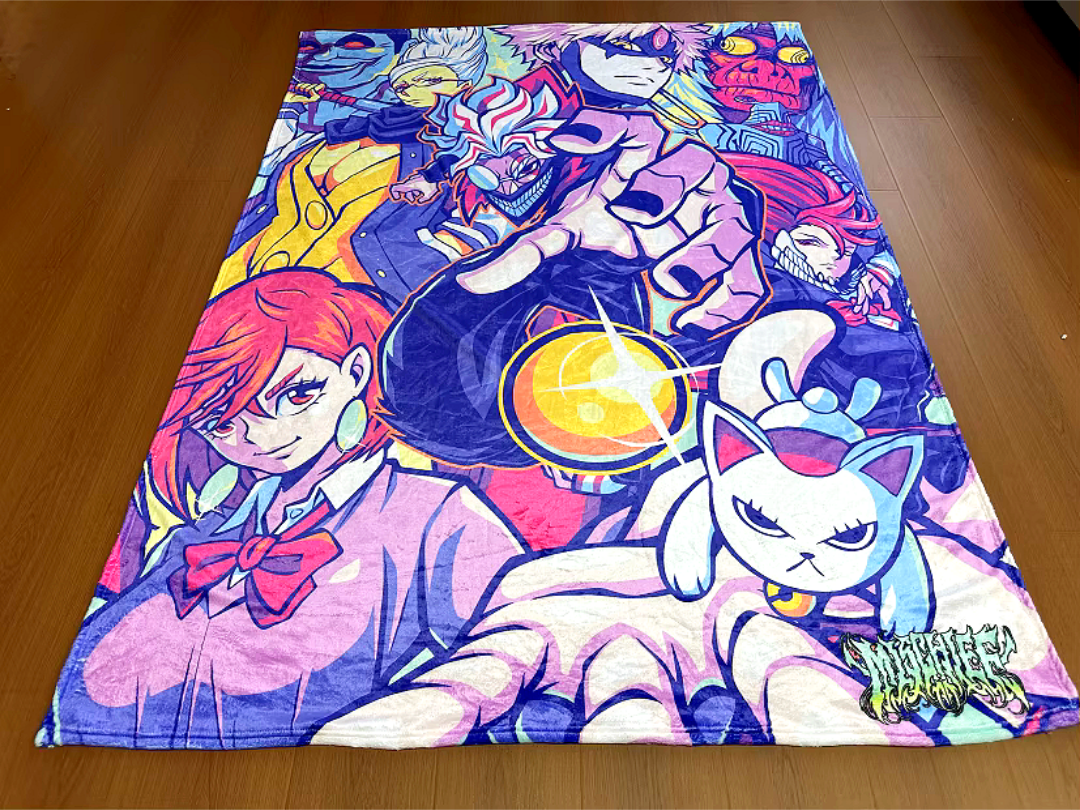 MISCHIEF OKA FLEECE BLANKET