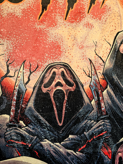 Mischief Ghost Slasher Fleece blanket