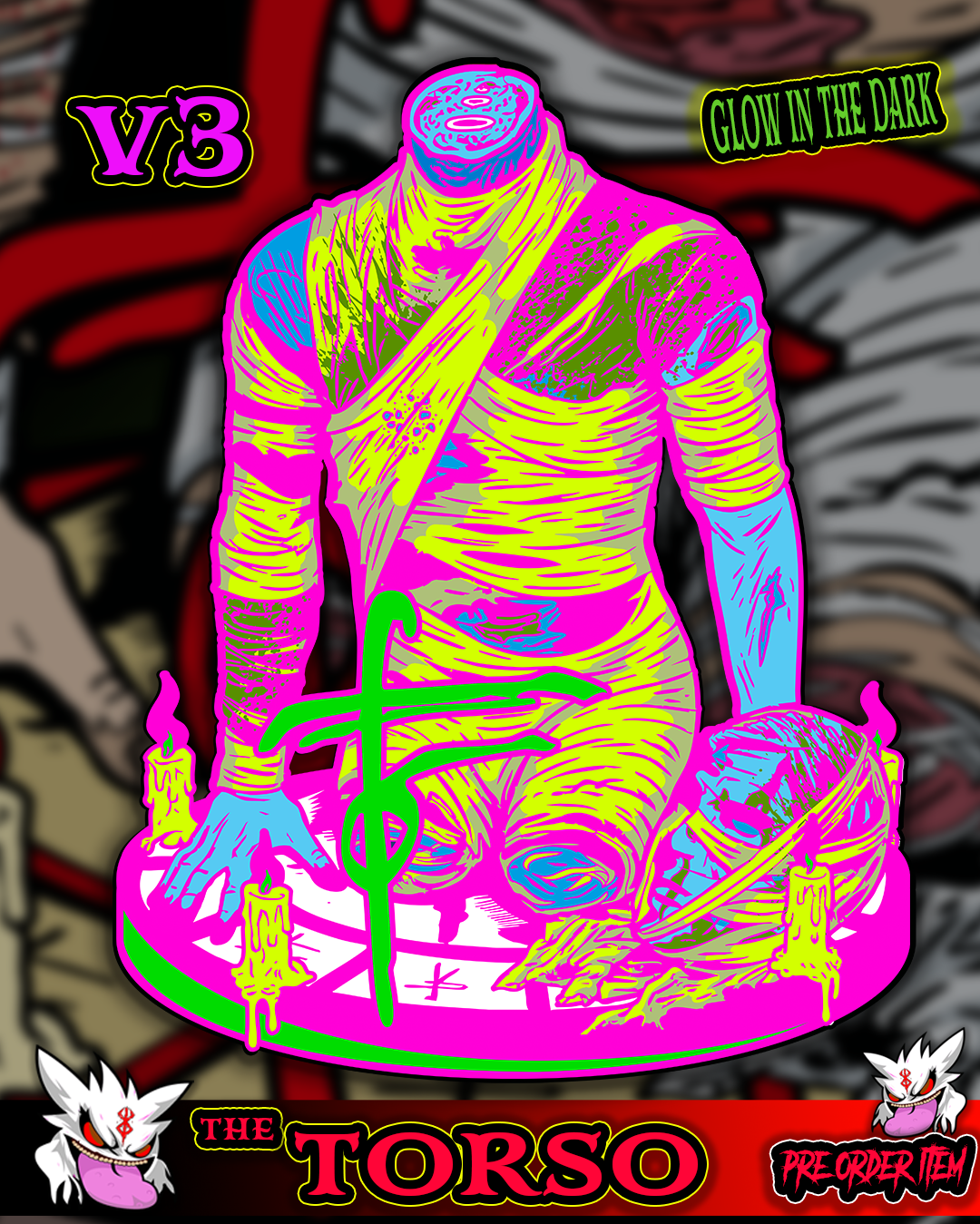 The Torso enamel pin PRE Order