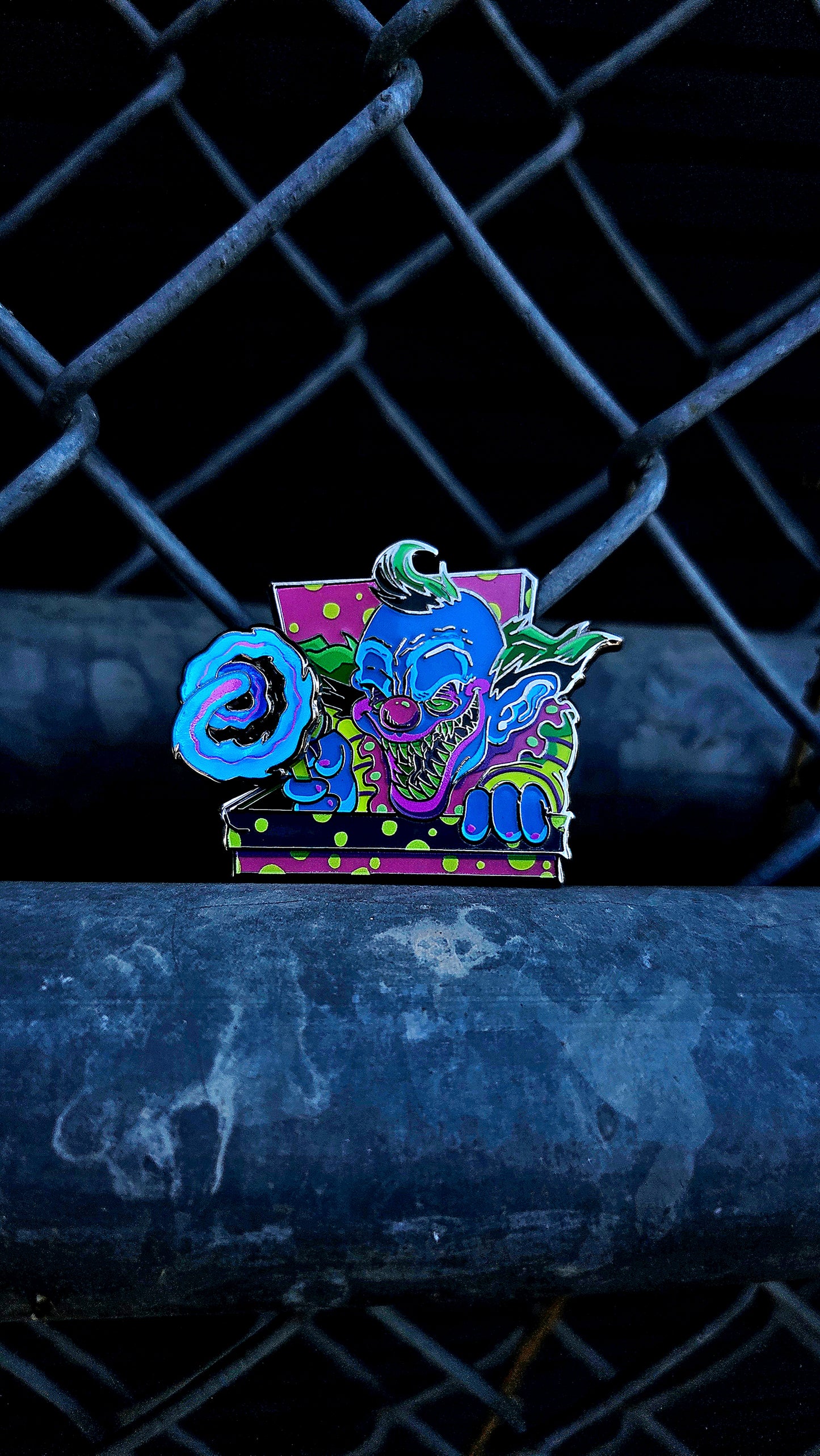 Cotton Candy Spinner Enamel Pin