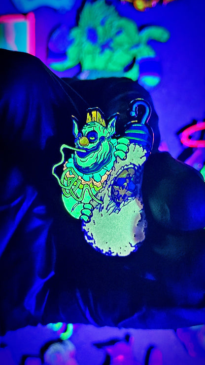 Cotton Candy Snacker enamel pin