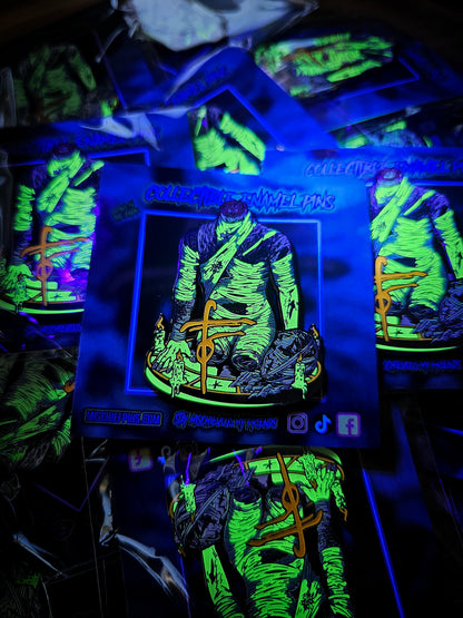 The Torso enamel pin