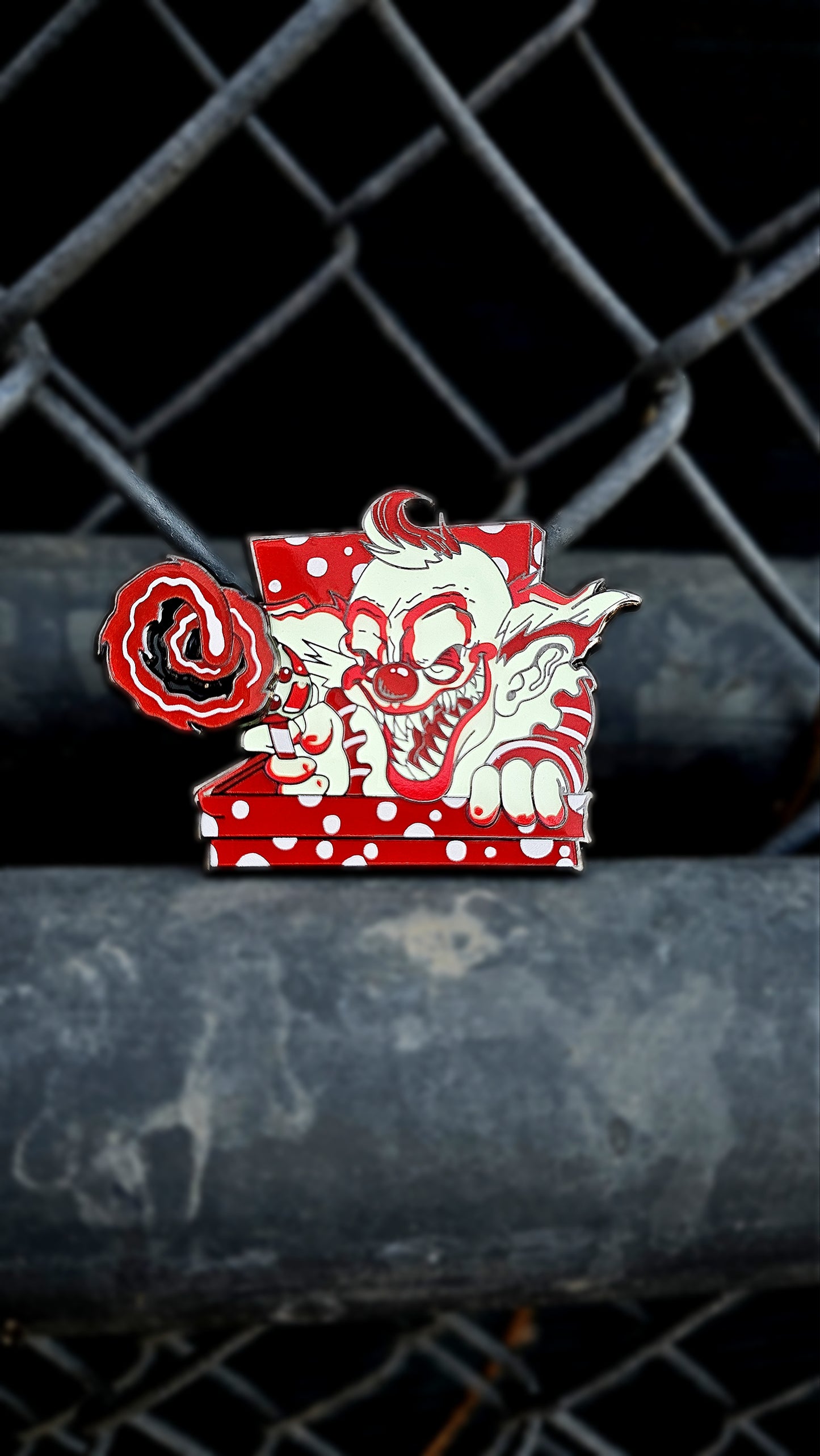 Cotton Candy Spinner Enamel Pin