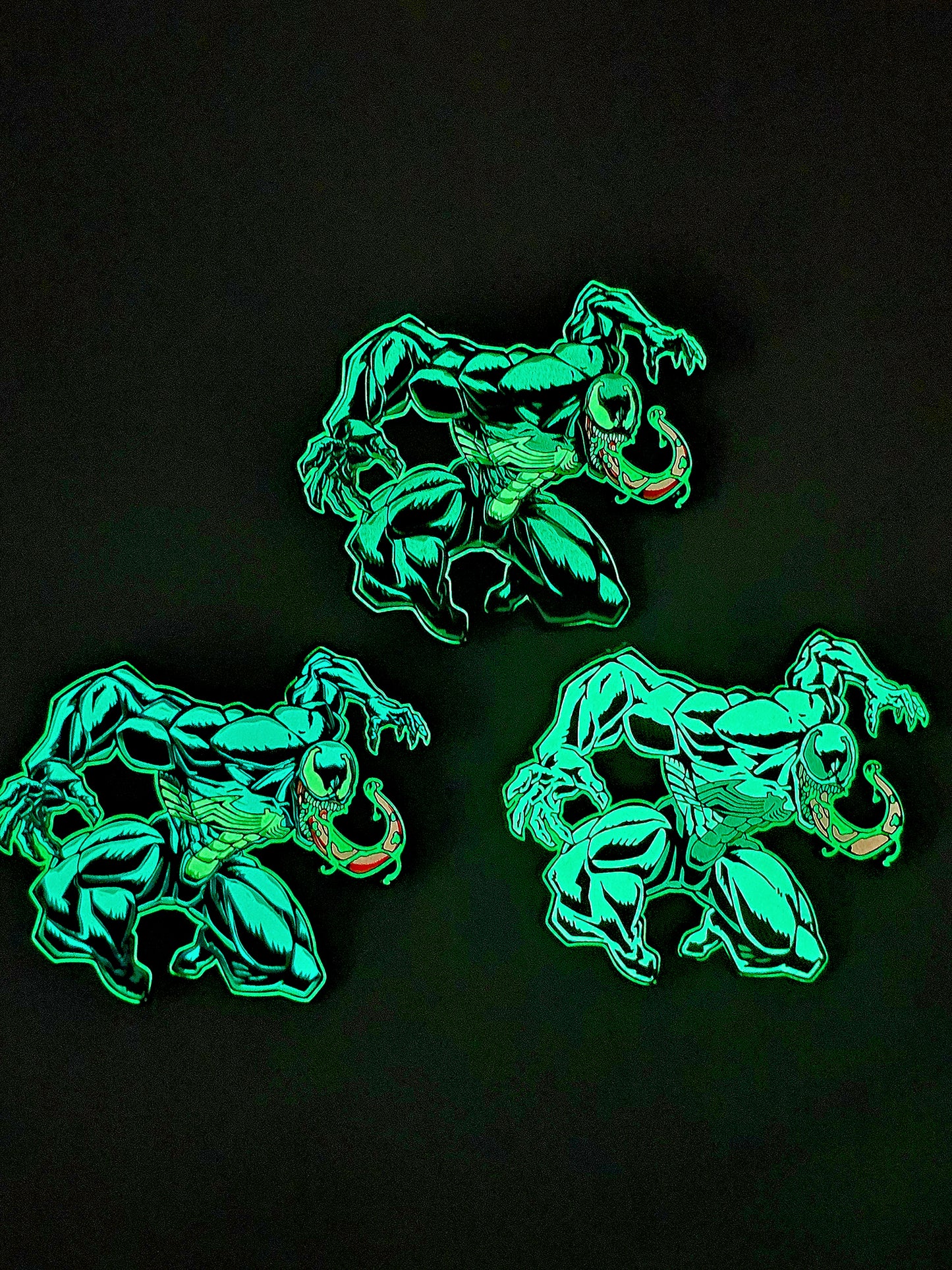 Symbiote Aliens Enamel Pin