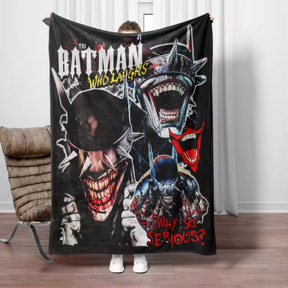 The Bat Who Laughs Blanket