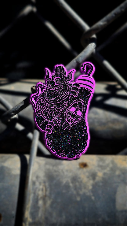 Cotton Candy Snacker enamel pin
