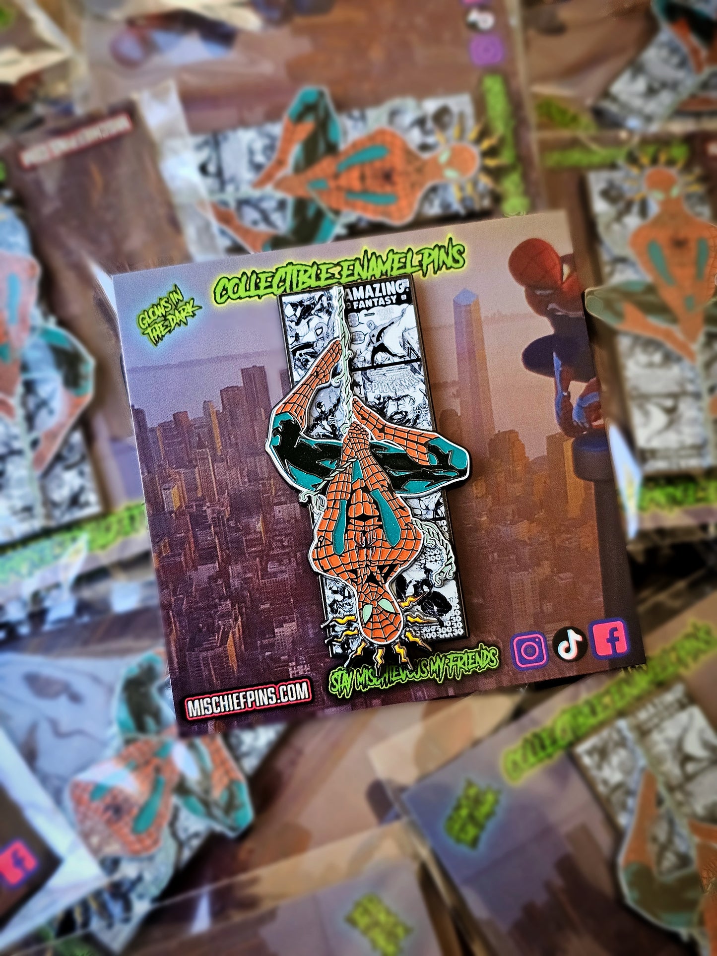 Young Spidey Enamel Pin