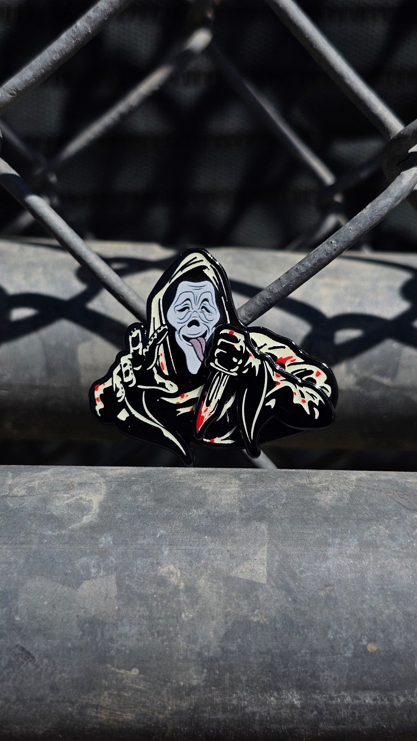 Slasher Enamel Pins