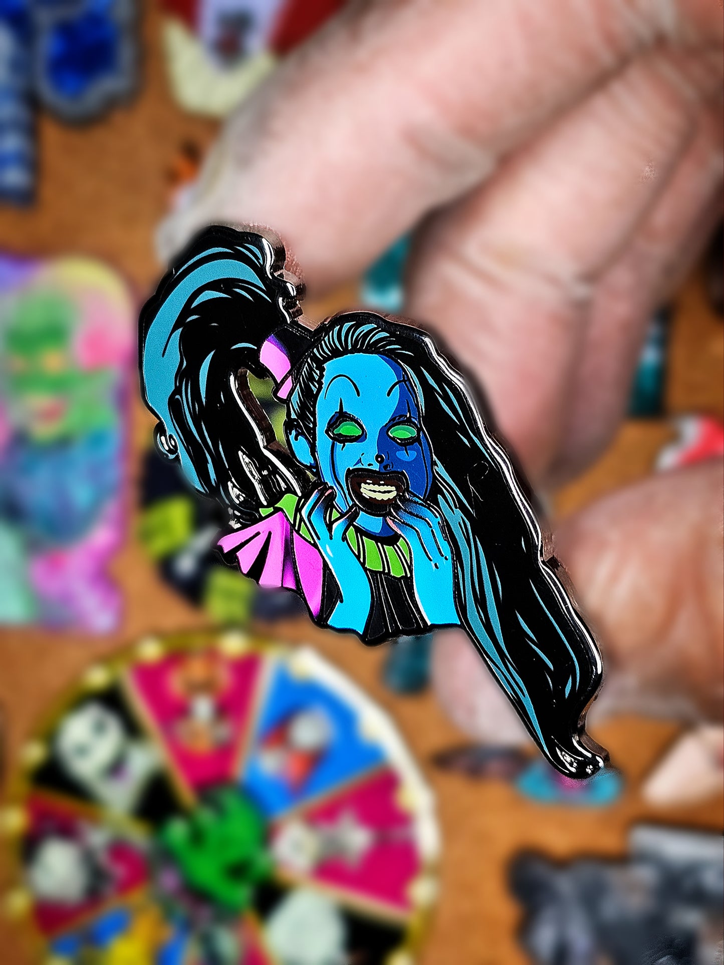 Pale Gal Enamel pin