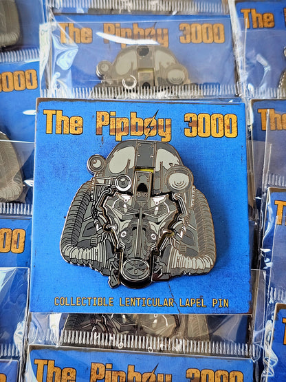 Po₩er Amor Enamel Pin