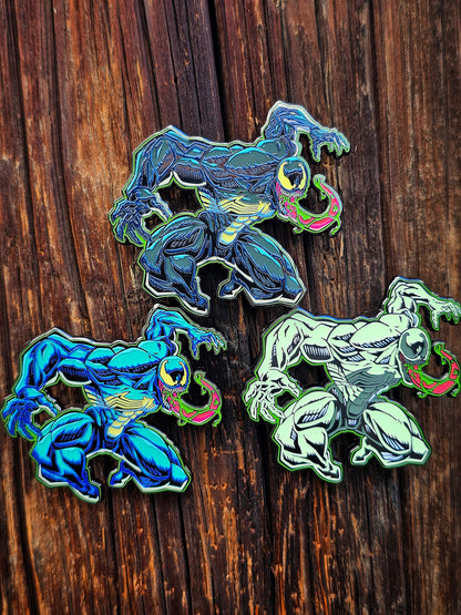 Symbiote Aliens Enamel Pin