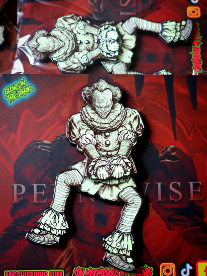 Dancing clown Enamel Pin