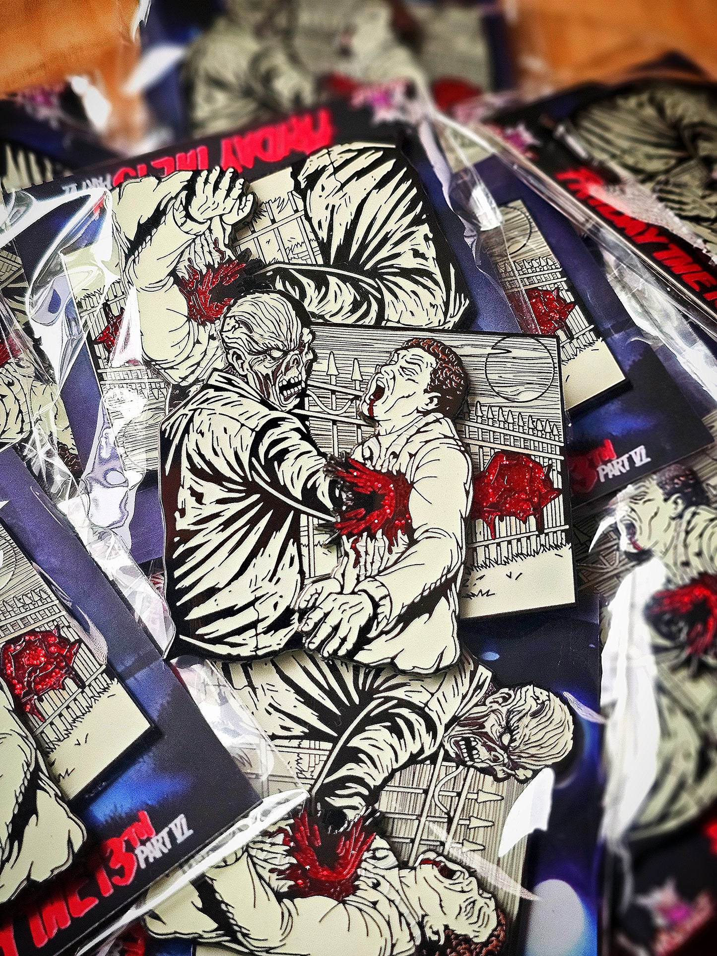 Heartless Slider Enamel Pin