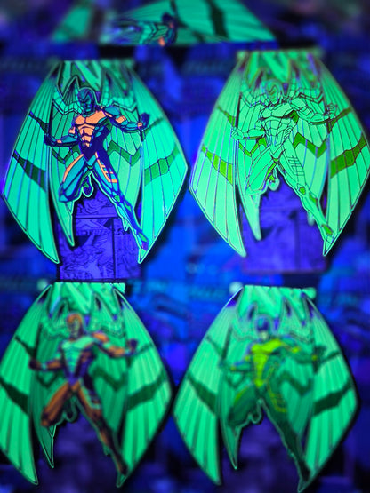 THE DARK ANGEL ENAMEL PIN