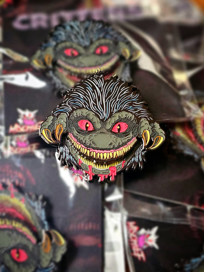 Crites Interactive enamel pin