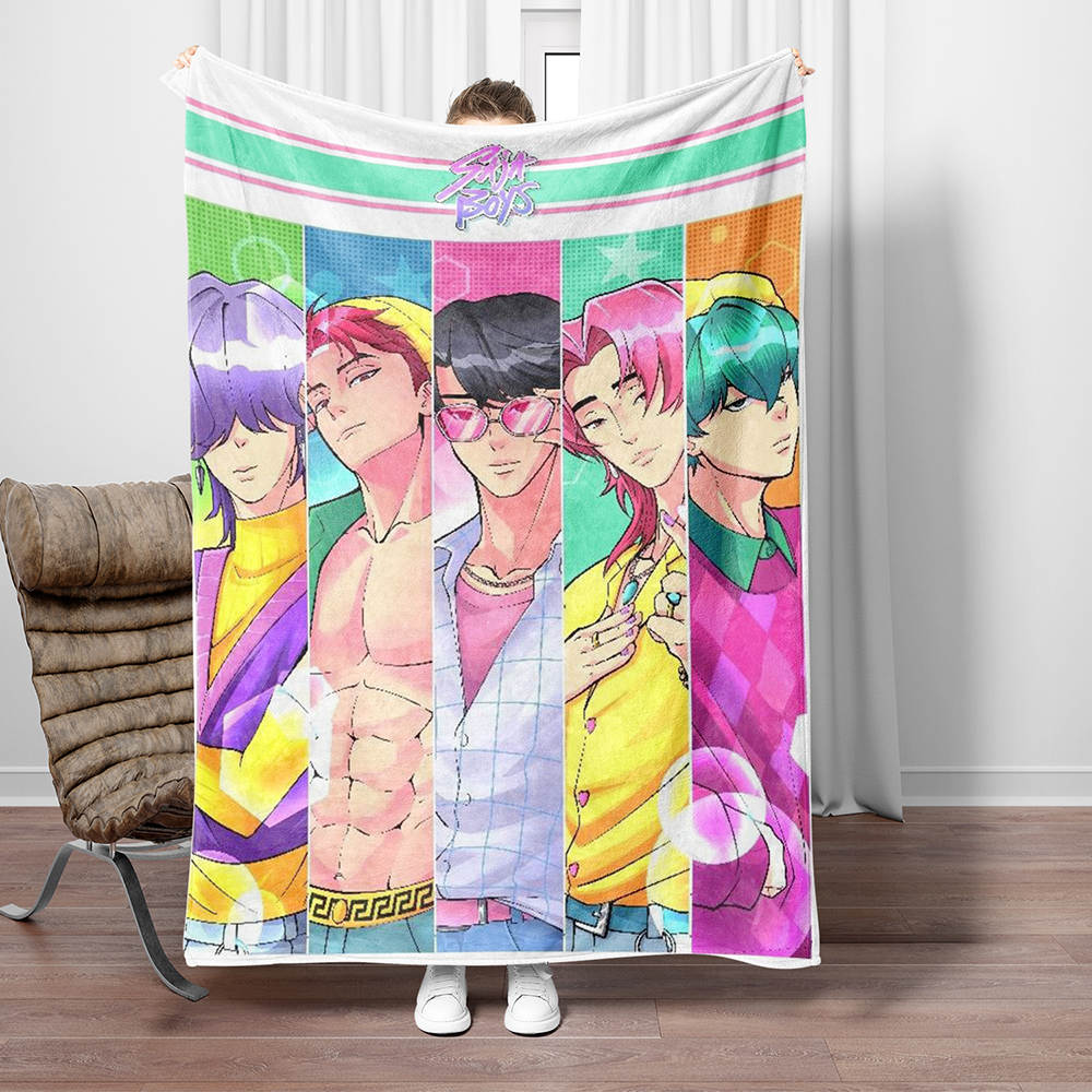 Kpop Boys Blanket