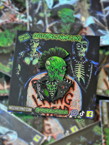THE PUNKER ENAMEL PIN