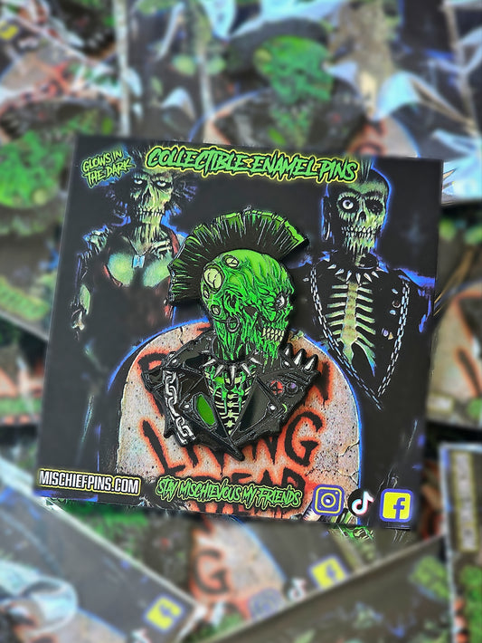 THE PUNKER ENAMEL PIN