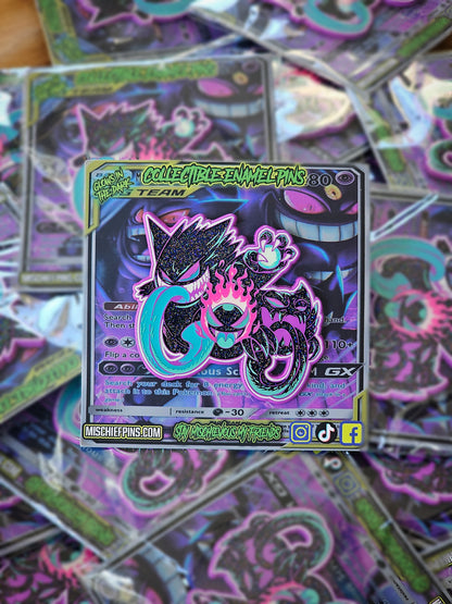 Gastly and Friends enamel pin