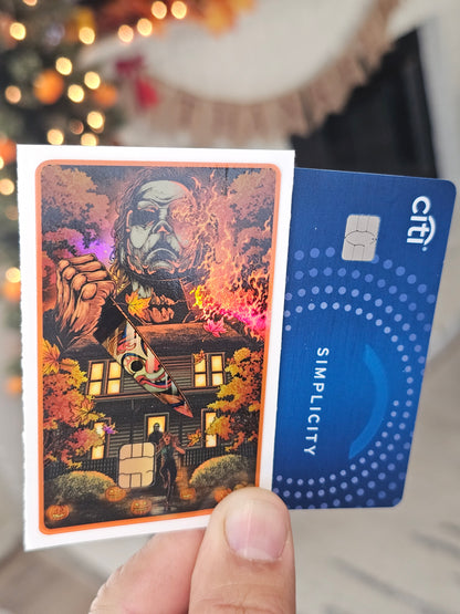 Myers Attacks credit card skin