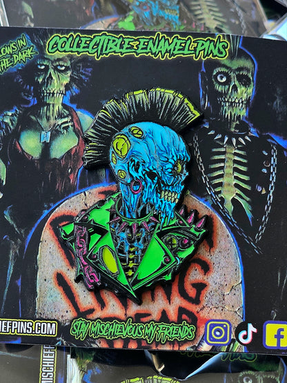 THE PUNKER ENAMEL PIN