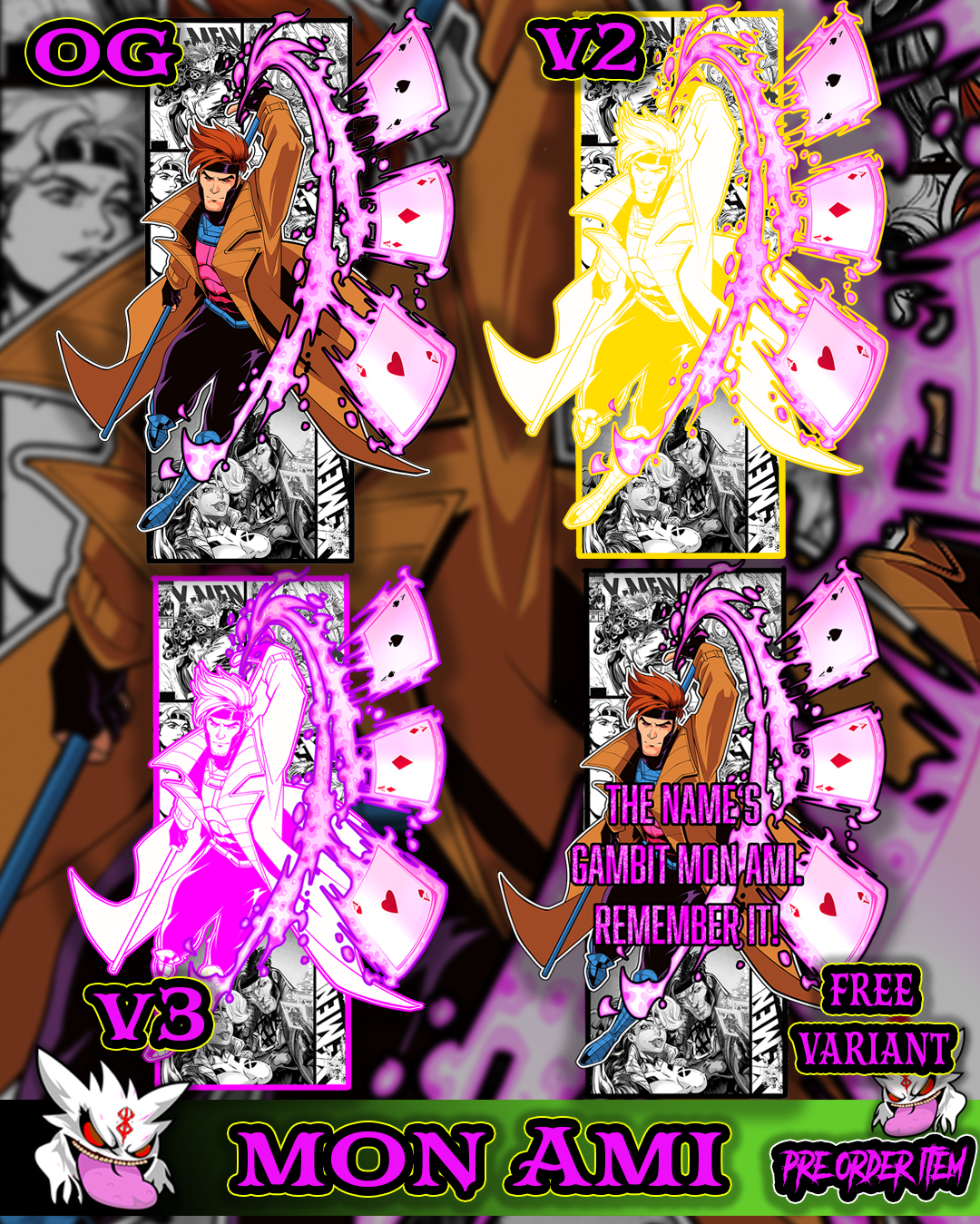 MON AMI Enamel Pin Pre Orders