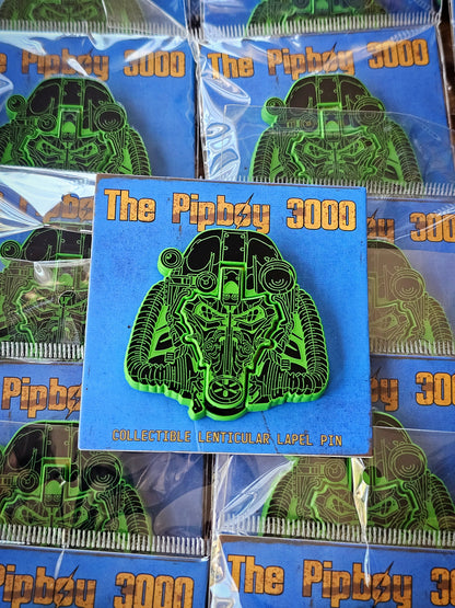 Po₩er Amor Enamel Pin