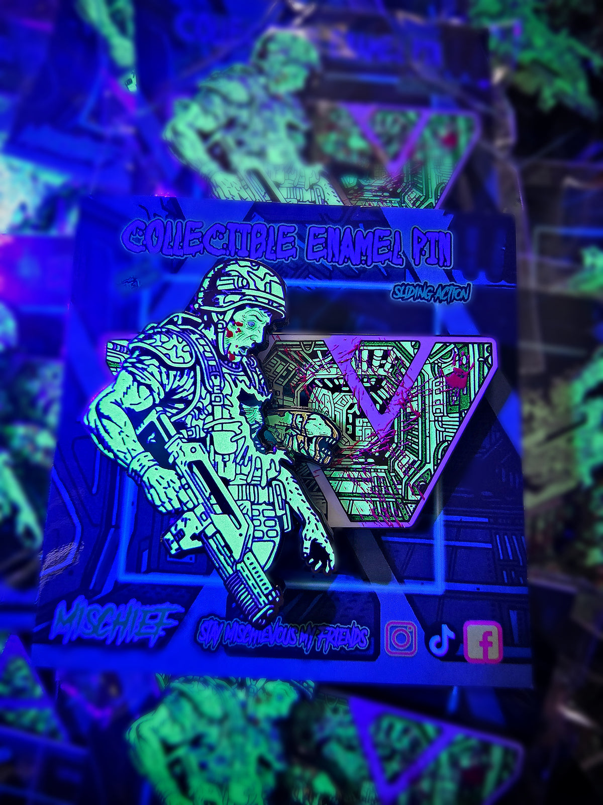 Chest Lover Enamel Pin