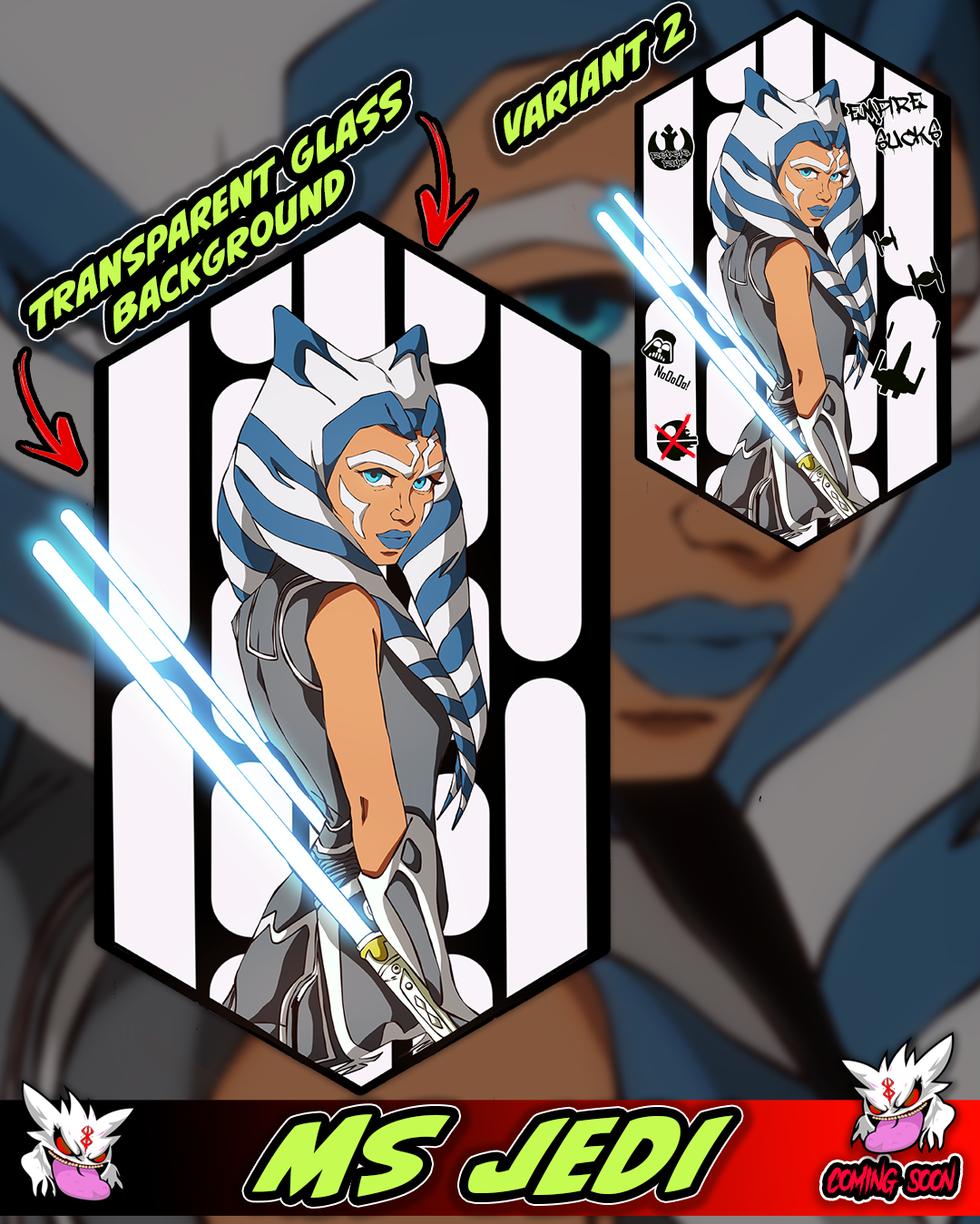Ms Jedi Tano Enamel Pin Pre Order