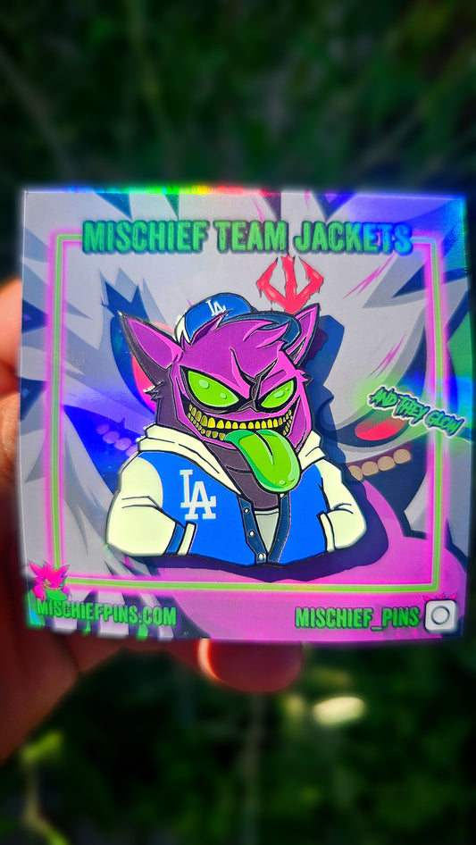Mischief Team Jackets Enamel pin