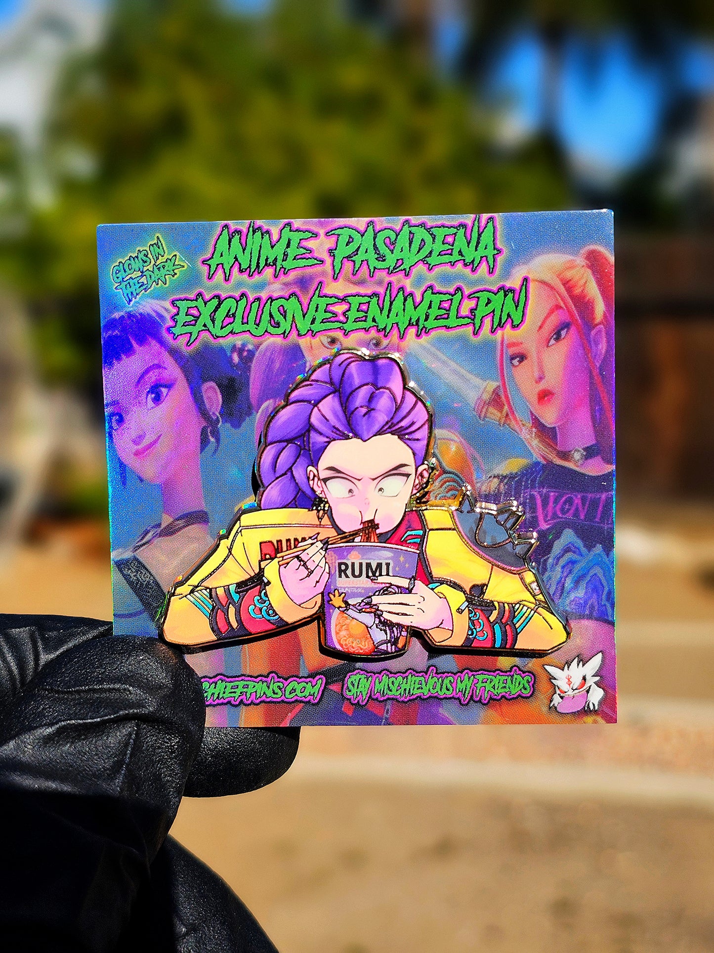 Demon Hunters enamel Pin